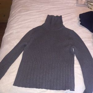 J-Jill women’s Large cotton Turtle-neck sweater